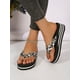 thumbnail image 4 of Women's Fashionable Leopard Print Slippers, Versatile, 4 of 5
