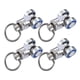 thumbnail image 1 of 4 rodillos de riel para cortina de techo, corredores de polea de metal para rieles de cortina de montaje en pared, sistema de riel de cortina flexible y resistente, 1 of 4