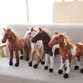 thumbnail image 2 of WYZCTTD Little Horse Plush Toy，Horse Stuffed Animal Soft Cuddly Perfect for Holiday Gifts 11.8 inch, 2 of 4