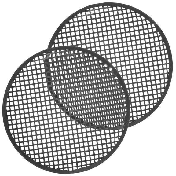 2 Pcs Sound Grille Simple Subwoofer Protection Nets Audio Speaker Cars Speakers Bass Refit Accessories Auto for