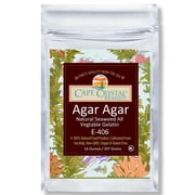 Cape Crystal Agar Agar Powder | Vegan Gelling & Thickening Agent 14-oz.