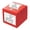 Red-A, variant on AI Sticker Box Printer, AI Voice Stickerbox Printer Maker Mini Thermal Label Printer With Display, Smart Inkless Portable Sticker Maker For Home, Office Study Diy Projects With Rolls Paper