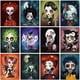 thumbnail image 2 of Kit de pintura de diamantes 5D DIY, niña, fantasma, Princesa de Halloween, mosaico de diamantes completo Cuadrado y Redondo, bordado, punto de cruz, decoración del hogar, 2 of 4
