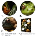thumbnail image 3 of Designart "Family of Toads" Animals Floater Framed Canvas Print, 3 of 7