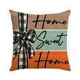 thumbnail image 1 of Sofa Vama Ropa de Cama Cojín con estampado de letras de calabaza para sala de estar, sofá, cabecero, ventana for Navideño, 1 of 4