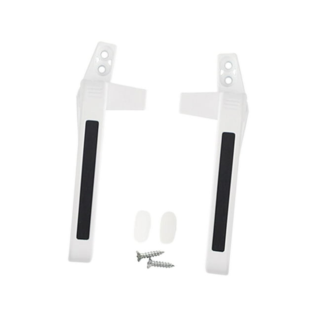 2 piezas de de manija de ventana práctica accesorios de línea principal ventana de ventilación DIY Blanco Zulema Manija de ventana
