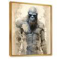 thumbnail image 2 of Designart "Irate Sasquatch" Bigfoot Floater Framed Wall Art Prints, 2 of 5