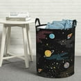 thumbnail image 5 of Picia Galaxy Large Laundry Basket, Waterproof, Freestanding Laundry Hamper, Collapsible Tall Clothes Hamper with Extended Handles-Medium, 5 of 8