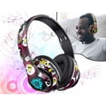 thumbnail image 2 of Audifonos Inalambricos De Diadema Bluetooth Graffitis De Led Color D, 2 of 8