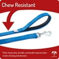 thumbnail image 3 of Dutchy Brand Ultra Strong Heavy Duty Training Dog Leash for Big, Medium, Small Dogs, Padded Handle for Strong Dogs 6 ft, Blue, 3 of 10