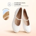 thumbnail image 5 of DREAM PAIRS Women's Mary Jane Chunky Low Heels Comfortable Slip on Dress Shoes for Women Closed Round Toe Casual Cute Work Pumps Flats Shoes, 5 of 8