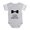 Heather Gray, variant on CafePress - B44 - Cute Infant Baby Football Bodysuit