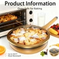 thumbnail image 2 of Titanium Ceramic Pan, 12in Titanium Alloy Non-Stick Pot With Lid, With Ergonomic Stay-Cool Handles, Multi-Purpose Deep Saute Titanium Frying Pan, For Cooking, Frying, Baking (With lid), 2 of 9