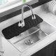 thumbnail image 1 of Tapete para grifo Cocina Fregadero de agua Protector contra salpicaduras Protector de encimera Negro, 1 of 3