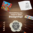 thumbnail image 3 of Kit de quema de leña ACRSIKR Craft Set con 6 puntas y 6 placas de madera, 3 of 7