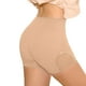thumbnail image 1 of Pantalones cortos de viscosa de cintura alta para mujer, con encaje antidescoloramiento, tallas grandes., 1 of 4