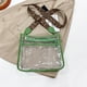 thumbnail image 5 of Bolso bandolera transparente Bolso de hombro de PVC transparente informal para concierto (verde) Likrtyny Para Estrenar, 5 of 9