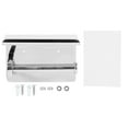 thumbnail image 2 of Rack Stainless Steel Wall Mounted Toilet Roll Paper Holder with Mobile Phone Storage Shelf, 2 of 8