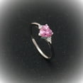 thumbnail image 3 of Shelly Heart Engagement Ring for Women Promise Birthstone Sterling Silver Ginger Lyne, 3 of 5