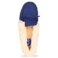 thumbnail image 5 of Floopi Womens Indoor/Outdoor Basic Memory Foam Moccasin Slipper W/Faux Fur Collar, 5 of 9