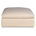thumbnail image 7 of Sunset Trading Puff Fabric Slipcovered Sectional Modular Ottoman in Tan, 7 of 7