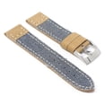 thumbnail image 2 of DASSARI Canvas & Leather Watch Strap, 2 of 3
