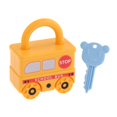 thumbnail image 1 of Cerradura y llave de juguete para coche, cerradura y llave, juguete a juego, accesorios de enseñanza, juguete para Amarillo, 1 of 8
