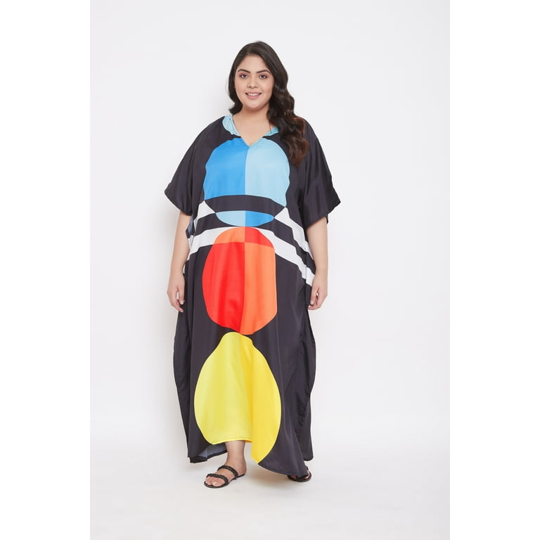 Super plus size caftans sales