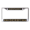 WinCraft Kentucky Derby Inlaid License Plate Frame