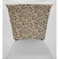 thumbnail image 2 of Paisley Dining Room Chair Back Covers or Seat Covers by Penny's Needful Things (Chair Back Cover Only) (17 W x 18 H CHAIR BACK) (Brown), 2 of 4