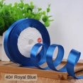 thumbnail image 1 of 6-50mm 22 metros/rollo de cintas de satén de grogrén para decoración para fiesta de Navidad de boda cintas artesanales de lazo hechas a mano regalo de tarjeta, 1 of 4