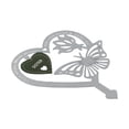 thumbnail image 4 of Un Commémoratif Floral Significatif en Forme de Cœur pour Jardins et Sépultures, 4 of 8