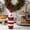 J, variant on DIANWUDG Knitted Alphabet Wine Bottle Sleeve Red And White Striped Red Wine Sleeve 26 Letters DIY Wine Bottle Decoration