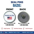 thumbnail image 5 of Pin - State Seal Georgia - USA | Lapel Pin Accessory, Jacket  Hat Decor, Collector Souvenir, 5 of 9