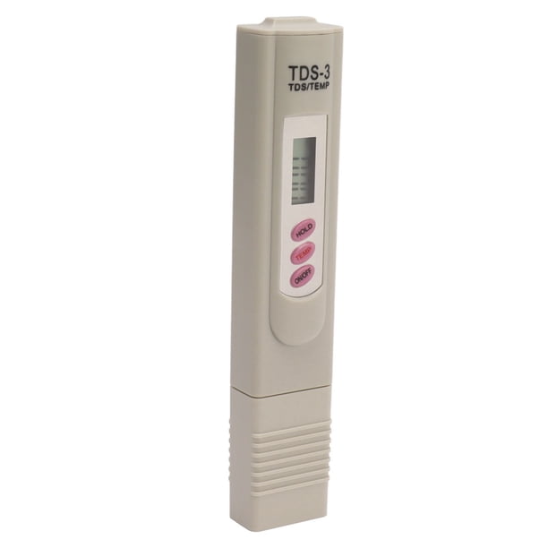 Pluma De Prueba TDS, Medidor De Prueba De Agua Con Pantalla Digital De Fácil Lectura De 160MAH Portátil Para Piscina