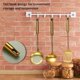 thumbnail image 4 of Stainless Steel Spatulas, Gold Slotted Turner, Kitchen Spatulas for Nonstick Cookware, Dishwasher Safe, Easy to Clean, 4 of 4