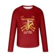 thumbnail image 4 of PuLe Men's Hoodie Men's Fashion Long Sleeve Oktoberfest T Shirt Casual Beer Pub Prints Sports Tops Mens A Shirt Men Shirt, 4 of 5