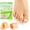 Large, 12 Pack，Beige, variant on Povihome Hammer Toe Straightener Corrector, 12 Pack Silicone Toe Splints for Pain Relief, Comfortable Toe Separators for Overlapping Toes, Bunions, for Men & Women (Small,Beige)