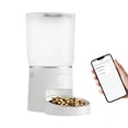 thumbnail image 5 of APP Control Automatic Pet Feeder,4.2L 2.4G WiFi Enabled Pet Feeder,Dual Bowl Automatic Pet Food Dispenser for Cats&Dog B, 5 of 5