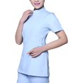 thumbnail image 3 of Uniforme de Médecin Infirmière Vêtements Manches Courtes Robe de Soins Infirmiers, 3 of 4