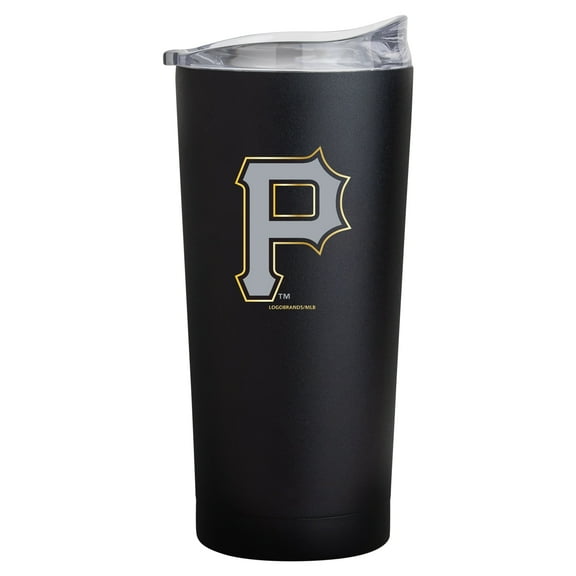 Pittsburgh Pirates Black Foil 20oz. Powder Coat Tumbler