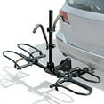 thumbnail image 1 of Leader Accessories 2-Bike Platform Style Hitch Mount Bike Rack, Tray Style Bicycle Carrier Racks Foldable Rack for Cars, Trucks, SUV and Minivans with 2"" Hitch Receiver, 1 of 6