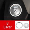 thumbnail image 3 of Pegatinas de cubierta de botón pulsador de motor de arranque y parada de coche, accesorios híbridos para Toyota RAV4 2019, 2020, 2021, 2022, 2023, 2024, RAV 4 XA50, 3 of 5