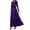 Purple*, variant on Women's Dress Casual Solid Color Long Sleeve Comfortable Stretchy Soft Party Daily Wear Trendy Trip Mesh Dresses