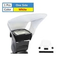 thumbnail image 1 of 1pcs 3 in 1 Camera Flash Diffuser Softbox Double-sided Photo Flash Light Reflector For Canon Cameras Foldable Speedlite, 1 of 5