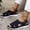 Navy, variant on 2025 Clearance! asdoklhq Sandals for Women Clearance Under $10,Summer Ladies Sandals Breathable Elastic Webbing Platform Casual Sandals