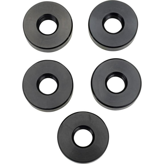 Aluminum Wide 5 Wheel Spacers, 1/2 Inch, Set/5