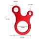 thumbnail image 3 of 16 hebillas de cuerda de viento para ajuste de tienda de campaña, color rojo Xemadio 221304-1, 3 of 9