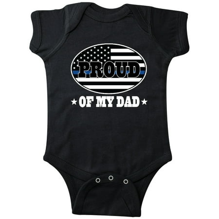 

Inktastic Law Enforcement Dad Police Officer Gift Baby Boy or Baby Girl Bodysuit