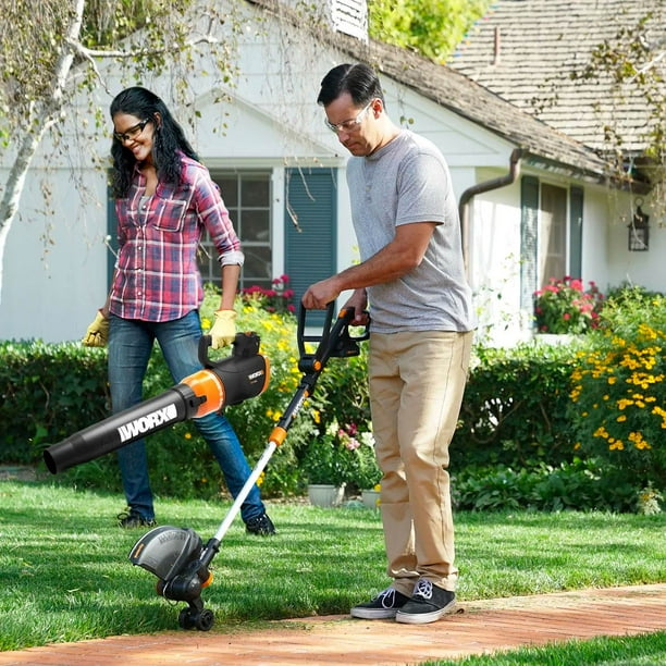 Worx WG954.1 20V GT Revolution 4.0 AH String Trimmer Turbine Blower Combo Kit Walmart
